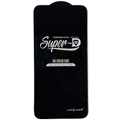 Противоударное стекло MIETUBL для iPhone 12 PRO Max, SUPER-D, черное, полный клей