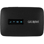 Модем+Wi-Fi ALCATEL Link Zone MW40V 2G/3G/4G, внешний, черный [mw40v-2aalru1]