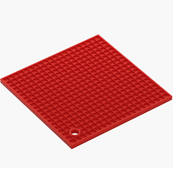 Прихватка-подставка под горячее, силиконовая, NADOBA, серия DOBRAVA