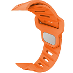 Силиконовый ремешок Zintare LOOP для Apple Watch 42/44/45/49 мм. оранжевый