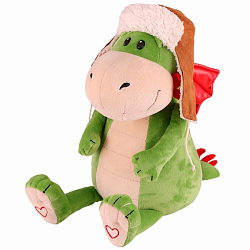 Мягкая игрушка Дракон Гарольд В Ушанке, 20 см, MT-MRT012312-2-20