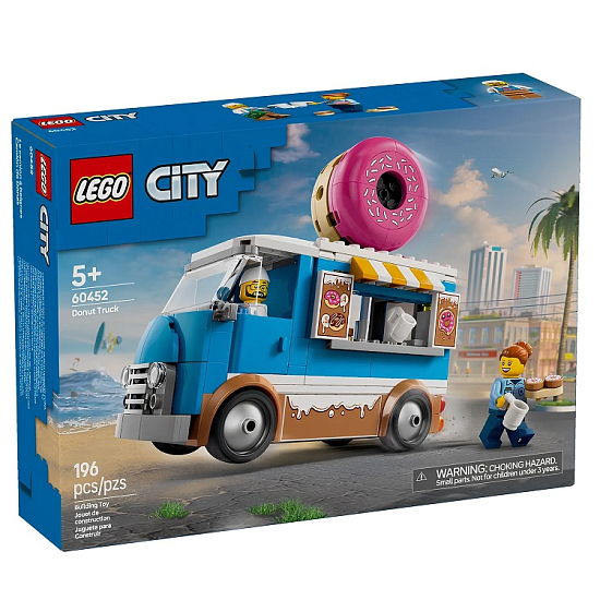 Конструктор LEGO CITY 60452 Пончики на колесах