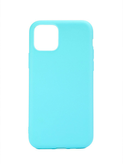 Задняя накладка ZIBELINO Soft Matte для iPhone 11 (бирюзовая)
