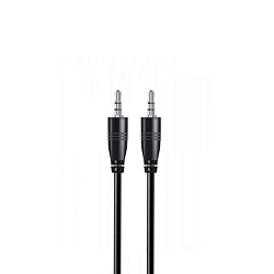 Кабель Jack 3.5 <--> Jack 3.5  1.0м EXPLOYD EX-K-637, Classic черный
