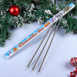 Бенгальские огни, 60 см, 3 штуки, "Новогодние"  5398041