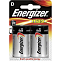 Элемент питания ENERGIZER LR20 MAX BL-2