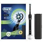 Зубная щетка ORAL-B Pro 750 D16.513.UX с дорожным чехлом