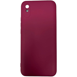 Задняя накладка SILICONE COVER для Xiaomi Redmi 9A №14 Вишня