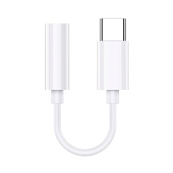 Переходник Jack 3.5 <--> Type-C JOKADE JC015 белый