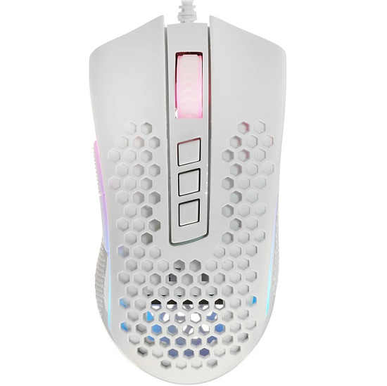 Мышь REDRAGON Storm RGB, белый (72075)