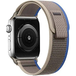 Тканевый ремешок MUTURAL WILD PATH LOOP SERIES для Apple Watch 42-49мм серо-голубой