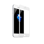 Противоударное стекло 20D NONAME для iPhone 7/8 Plus белое, полный клей