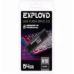 USB 64GB EXPLOYD 670 чёрный
