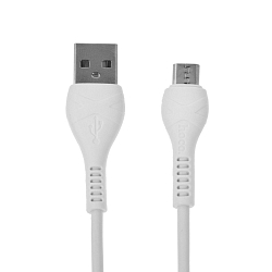 Кабель USB <--> microUSB  0.5м HOCO X37 Cool power белый