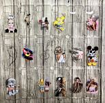 Задняя накладка NONAME для iPhone 11 Pro Max TPU 1.2 мм с принтами (МИКС)