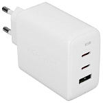 Сетевое ЗУ 1USB/2Type-C ACEFAST A41, белый, PD65Вт, QC3.0