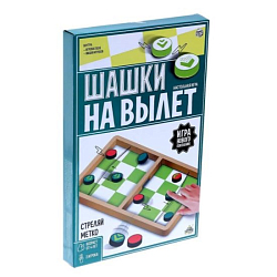 Настольная игра «Шашки на вылет»