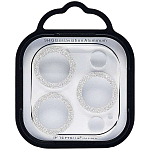 Противоударное стекло для камеры СG06 для iPhone 14 Pro/14 Pro Max (silver)