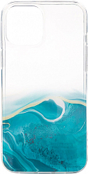 Задняя накладка GRESSO. Коллекция Смок для iPhone 12 Pro Max зеленый