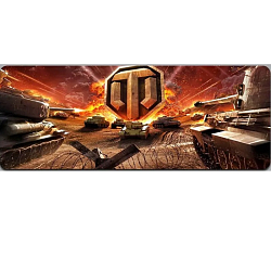 Коврик 900*400*4 WoT №5