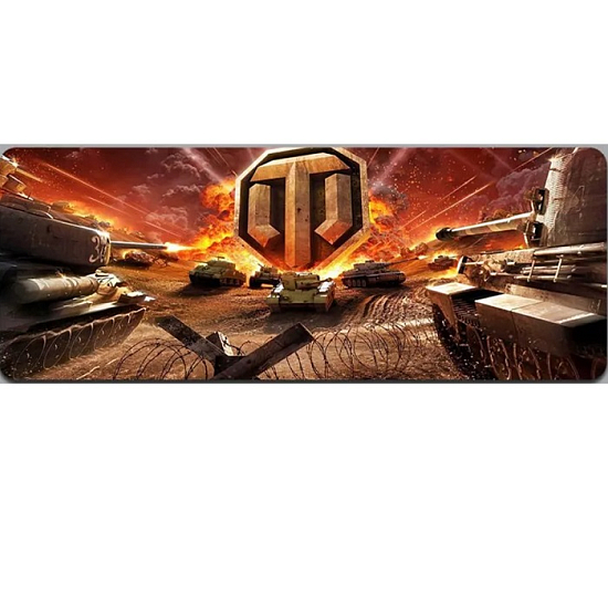 Коврик 900*400*4 WoT №5