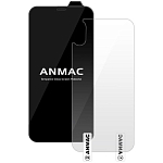 Противоударное стекло 3D ANMAC для iPhone XS/X черное (1137122)