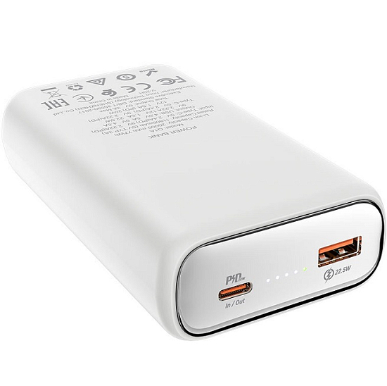 Внешний АКБ HOCO Q1A, Kraft, (20000mAh), белый