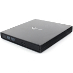 Внешний привод CD/DVD GEMBIRD DVD-USB-02R, черный
