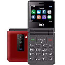 Телефон BQ 2456 Pocket Red (Мятая упаковка)