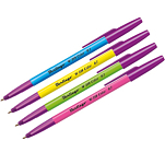 Ручка шарик. синяя 0,7мм "W-219 Color" яркие цвета корп. ассорти Berlingo  арт.CBp_70912