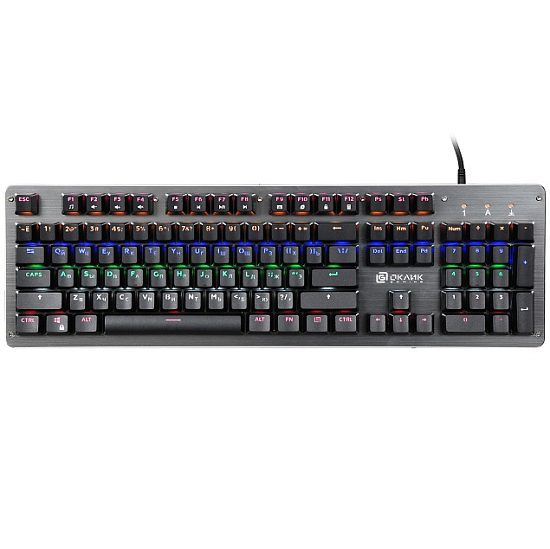 Клавиатура OKLICK 970G DARK KNIGHT черный