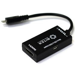 Переходник HDMI <--> microUSB 5BITES (UA-HHFM-MHL)