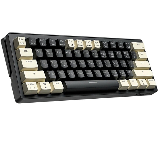 Клавиатура VOROTEX K610 Light Red Switch, серый/бежевый