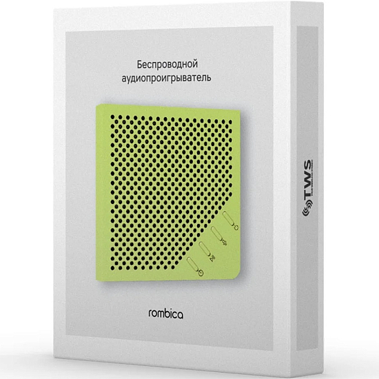 Колонка портативная Rombica MySound Note, зеленый