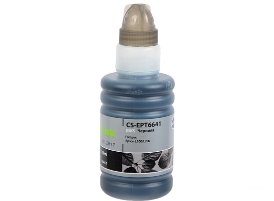 Чернила CACTUS CS-EPT6641 для Epson 100мл, черный