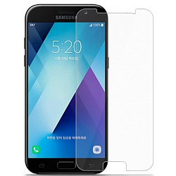Противоударное стекло NONAME для SAMSUNG Galaxy A5 (2017) глянцевое, в техпаке