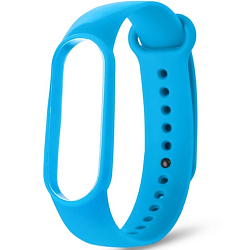 Силиконовый ремешок NONAME для Xiaomi Mi Band 5 Sky Blue