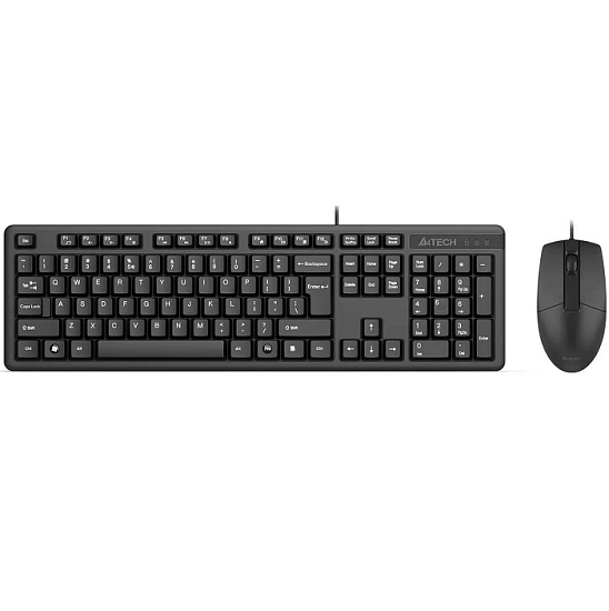 Клавиатура+мышь A4Tech KK-3330S черный