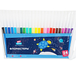 Фломастеры ArtSpace "Космические приключения", 24цв., ПВХ, европодвес WCP24_26865