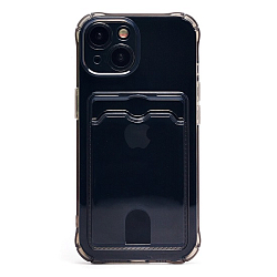 Задняя накладка SC276 для iPhone 15 (black)