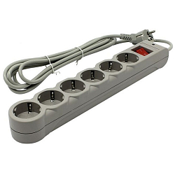 Сетевой фильтр  3.0м DEFENDER DFS 603, 6 розеток