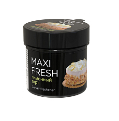 Ароматизатор MAXIFRESH "Лимонный торт" банка 100гр