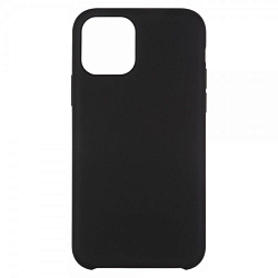 Задняя накладка SILICON CASE для iPhone 12 Pro чёрный