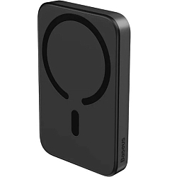 Внешний АКБ BASEUS 6000mAh магнитный power bank черный (PPCXM06)
