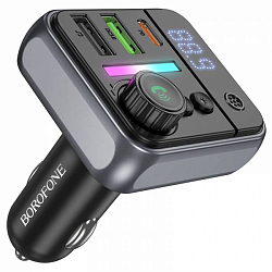 FM-модулятор BOROFONE BC50 Ascenso Black