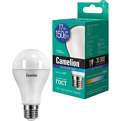 Лампа светодиодная CAMELION A65 17W/6500К/E27