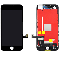Дисплей для iPhone 8/SE 2020 + тачскрин черный с рамкой (100% components)