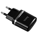 Сетевое ЗУ 2USB 2.4A HOCO C12 чёрный