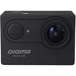 Экшн-камера DIGMA DiCam 240 черный