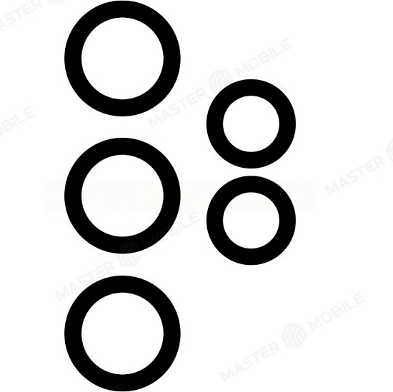 Стекло задней камеры для Samsung A336 Galaxy A33 5G (в рамке)